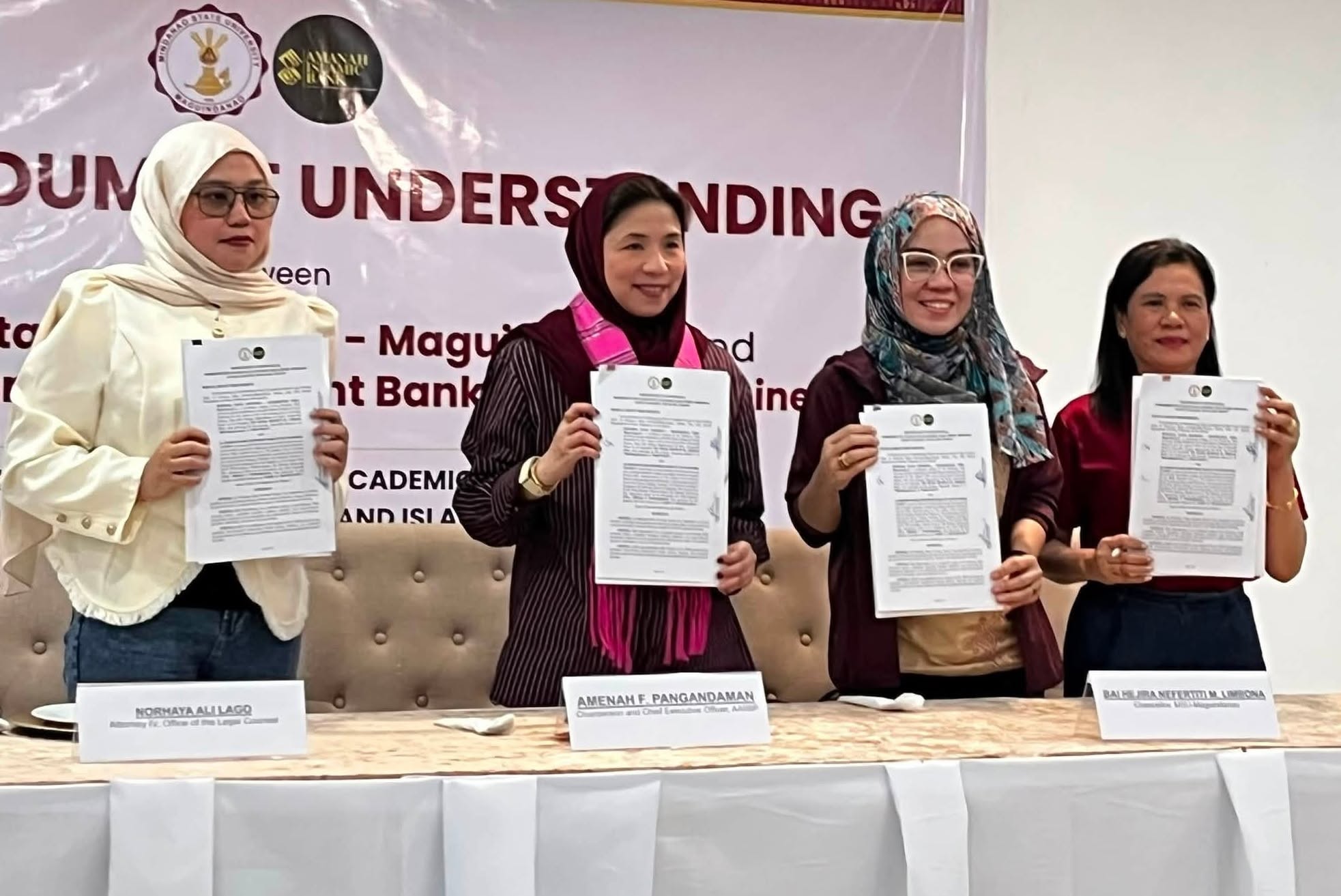 MSU-Maguindanao, Islamic bank together in education efforts